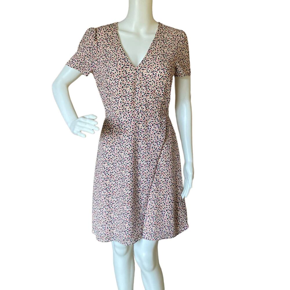 J. Crew Ditsy Floral Mini Dress
